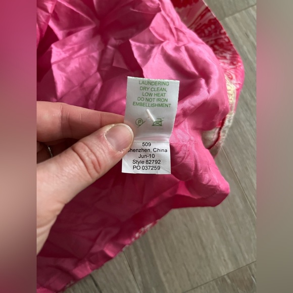 Lilly Pulitzer Women’s Pocket Sari "Its Getting Hot in Here" Mini Dress - Size 4 - Picture 8 of 9